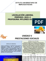 Legislación Laboral PERÍODO: 2021-2 Profesora: Myldred Guillen