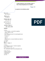 Exercise 3.3: NCERT Solution For Class 10 Maths Chapter 3-Pair of Linear Equations in Two Variables