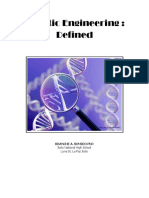 Biology Module 1 Lesson 1 Genetic Engineering