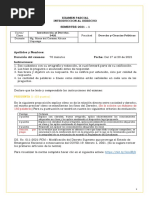 Examen Parcial - Semana 9 - Clase 5421 Introducción Al Derecho