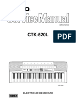 Casio CTK 520L Service Manual