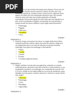 Anatomia Dos Sistemas Questionário II.