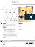 Philips Reflector Incandescent Lamps Bulletin 8-91