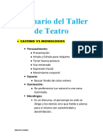 Seminario de Taller Teatro