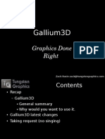 Gallium3D: Graphics Done Right