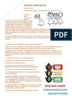 Solucion de Preguntas deGESTION EN EL CLIMA ESCOLAR