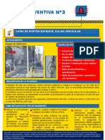 Alerta Preventiva N3 Caída de Portón Hoja Batiente