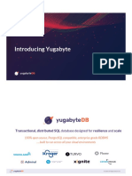 Yugabyte Introduction