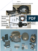 Expt 4 Title: Dismantle & Assemble Hermetically Sealed Compressor