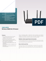 DWR M920 Datasheet Update - Ver3