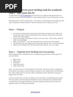 How To Structure Your Writing Task For Academic Task 1 - Pie Chart IELTS