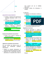 Conceptual Framework and Accounting Standards - Chapter 3 - Notes