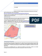 School Context: Enrolment Management Plan SWVR