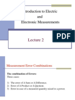 Introduction To Electric and Electronic Measurements