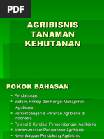 Agribisnis Tanaman Kehutanan