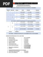 Feriados Institucionales Y/O Locales