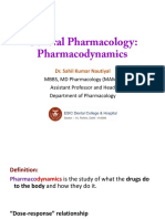 General Pharmacology: Pharmacodynamics: Dr. Sahil Kumar Nautiyal