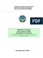 Normativo de Tesis Usac-Maf