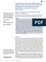 Comparison of Clinical and Imaging Features Between Pulmonary Tuberculosis Complicated With Lung Cancer and Simple Pulmonary Tuberculosis A Systematic Review and Meta-Analysis