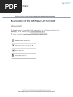 Examination of The Soft Tissues of The Chest