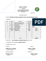 Program of Works Repainting