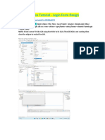 Java Swing Eclipse Tutorial - Login Form Design