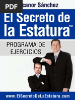 El Secreto de La Estatura Ejercicios