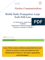 ELE 451: Wireless Communications: Mobile Radio Propagation: Large Scale Path Loss