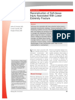 Reconstruction of Soft-Tissue Injury Associated With Lower Extremity Fracture