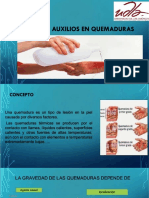 Primeros Auxilios Por Quemaduras