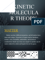 Kinetic Molecular Theory