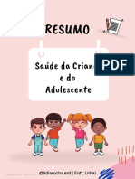 Resumo Saúde Da Criança e Adolescente