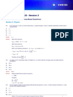 JEE Main Exam 2022 Session 2 - 27 Jul Shift 1