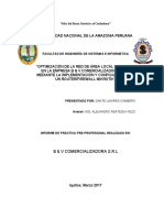 Universidad Nacional de La Amazonia Peruana: Facultad de Ingeniería de Sistemas E Informática