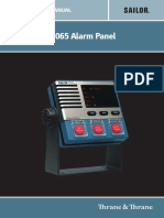 SAILOR AP5065 Alarm Panel: Installation Manual