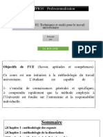 ECUE STPR102 TOTU Chapitre 1 Méthodologie Des Exposés