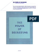 The Power of Decreeing: The Bridge To Spiritual Freedom Publication