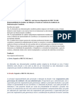 N I de Auditoria Financeira Questao 5