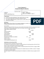 Caso1 Semana 9 Estado de Flujo de Efectivo: Instrucciones