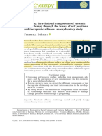 OK - Analysing The Relational Components of Systemic Family Therapy Through The Lenses of Self Positions and Therapeutic Alliance - An Exploratory Study