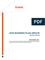 2022 Business Plan Update