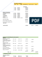 Partida Cantidad Ud PU Itebis Sub Total Pu Total: Analisis de Costo Aceras Y Contenes