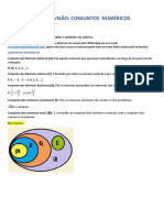 Revisão Conjuntos Numéricos 1 9º Ano