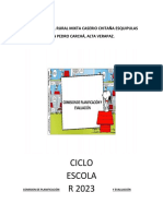 Ciclo Escola R 2023: Escuela Oficial Rural Mixta Caserio Chitaña Esquipulas San Pedro Carchá, Alta Verapaz