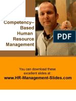 Competency - Based Human Resource Management