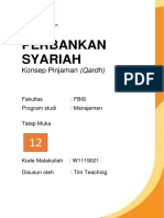 MODUL 12 Perbankan Syariah - Qardh