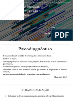 O Emprego Das Técnicas P Rojetivas e Expressivas No Psicodiagnóstico