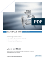 Krohne WATERFLUX3000 Datashee