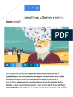 Terapia Psicoanalítica: ¿Qué Es y Cómo Funciona?: Psicoanálisis