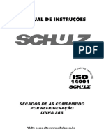 Manual de Instruções: Secador de Ar Comprimido Por Refrigeração Linha Srs